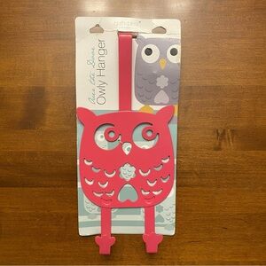 Bath Bliss Over The Door Pink Owly Hanger